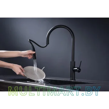 Смеситель Paulmark Senso Se215180-AN (антрацит) картинка 7